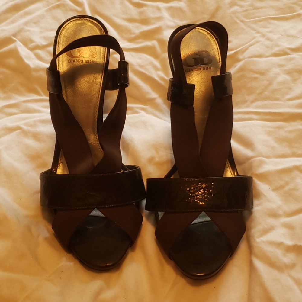 Gianni Bini Ladies Brown Heels Sz.8